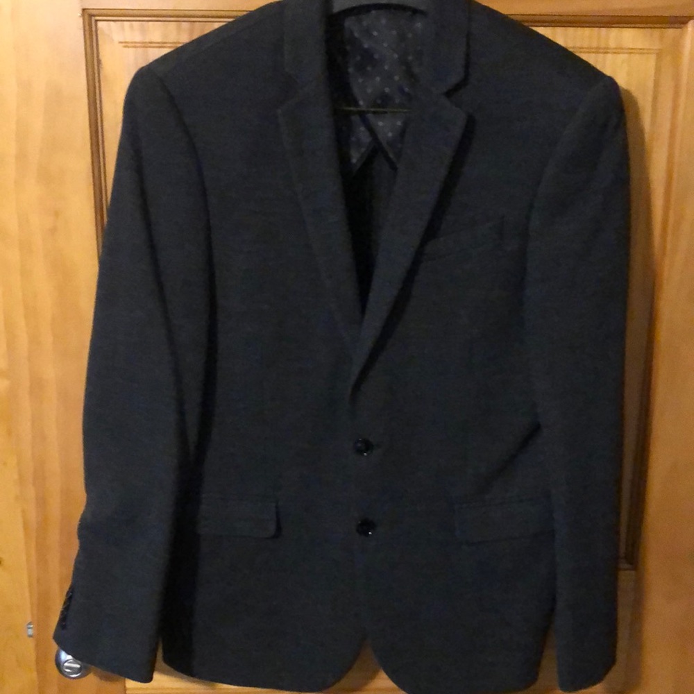 38S dark grey express blazer